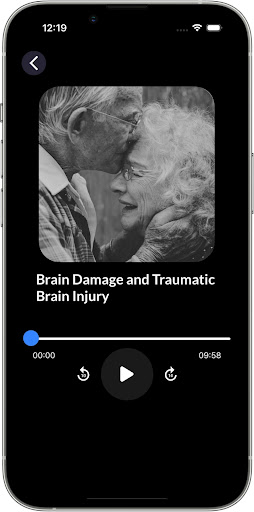 DeepVibes - App For Caregivers Screen 2