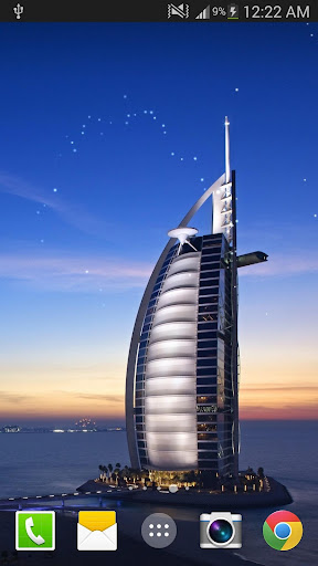 Android application Beautiful Dubai Live Wallpaper screenshort
