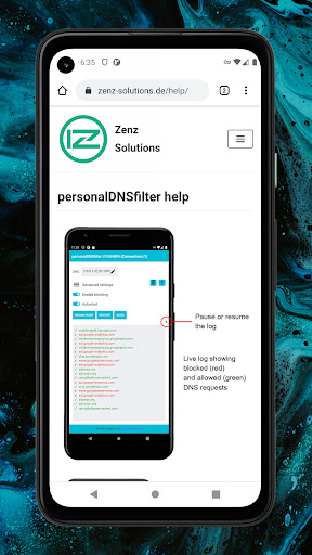 personalDNSfilter - block tracking, malware & more apktram screenshots 8
