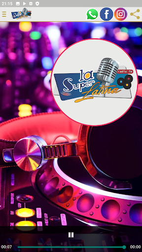 Android application La Super Latina Radio screenshort