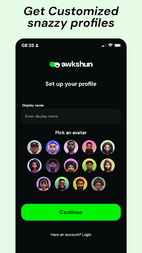 Awkshun Screen 3
