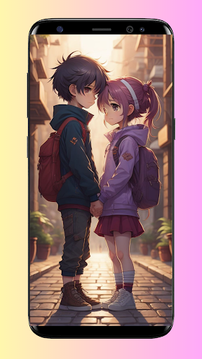 Couple Wallpaper Cartoon