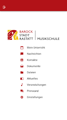 Android application Städt. Musikschule Rastatt screenshort