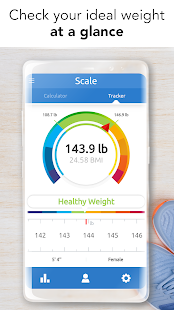 Ideal Weight - BMI Calculator Screenshot