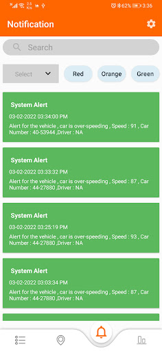 Orange Track Screenshot