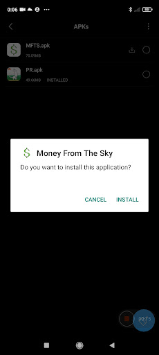 MONEY FROM THE SKY Screen 2