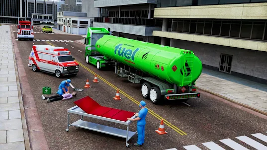 Oil Tanker: Truck game sim 3d