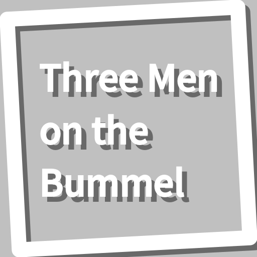Book, Three Men on the Bummel logo