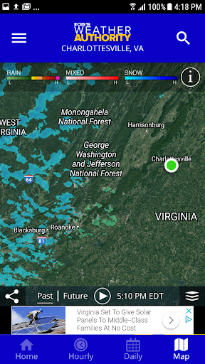 CBS19 Weather Authority Screen 3