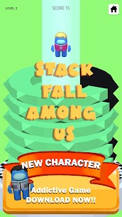 Drop Stack Among Us Fall Blast Crash 3D Helix 2