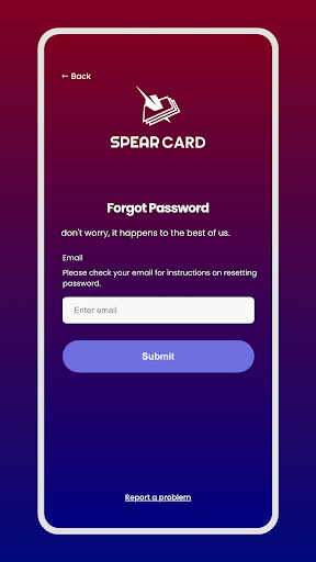 Spear Card Screen 3