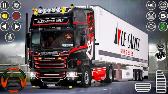 Euro Truck Games - Truck Drive