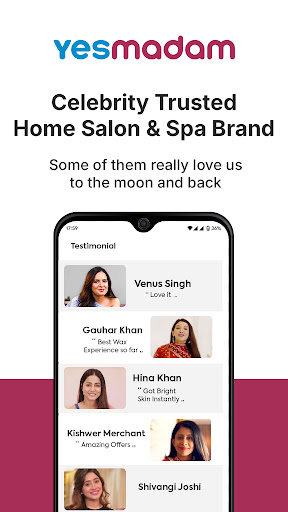 Yes Madam - Salon at Home screenshot 4