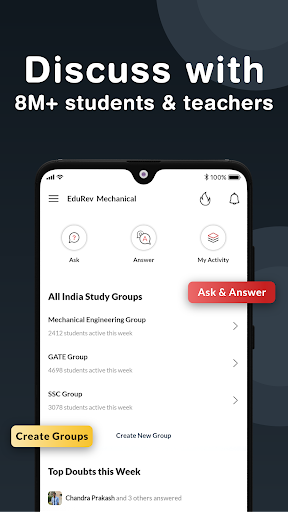 Screenshot of GATE 2025 Mechanical Exam App