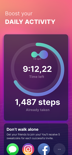 Sweatcoin — Walking step counter & tracker
