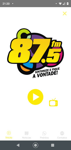 Android application Campo Fm 87.5 screenshort
