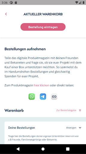 FUNDMATE Screen 3