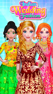 Indian Wedding Fashion Stylist: Makeup Artist game 1.1 screenshots 9