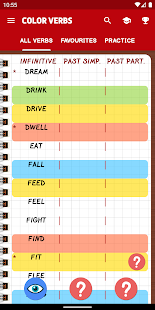 English Irregular Verbs PRO Capture d'écran