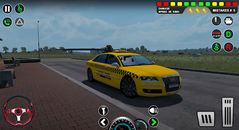 City Taxi Driving Car Sim 3D