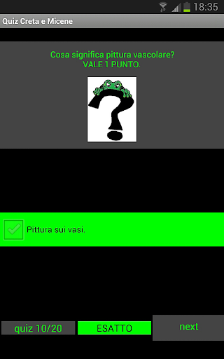 Creta Micene Quiz Arte Screen 3