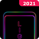 Cover Image of Download Live Wallpaper & Lighting Edge, Neon colors theme 1.3 APK