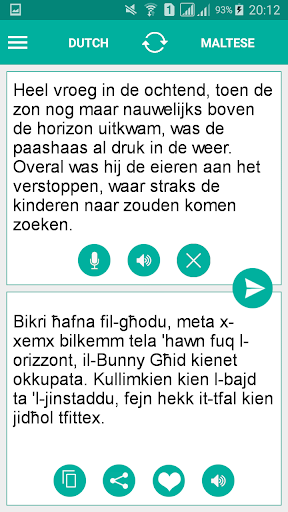 Android application Maltese Dutch Translator screenshort