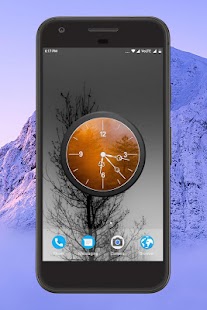 Mist Clock Live Wallpaper Screenshot
