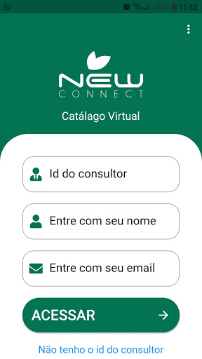 Android application Catálogo Virtual screenshort