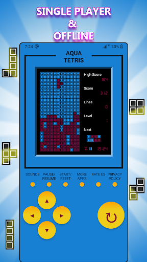 Brick Block Retro Game Screen 3