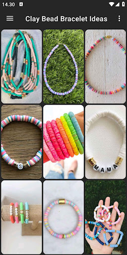 Android application Clay Bead Bracelet Ideas screenshort