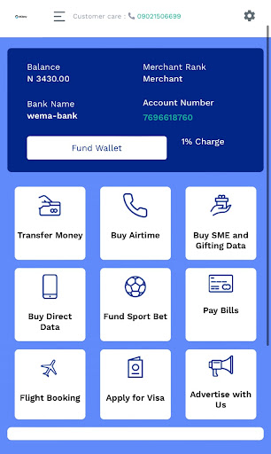 Ok2pay Screen 2