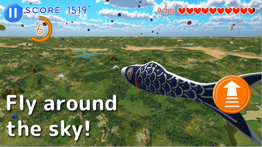 Android application Flying Carp screenshort