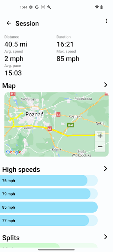 Horse Riding Tracker Screen 2
