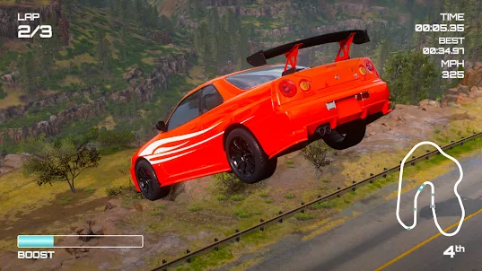 GTR Skyline: Fun Race & Drift