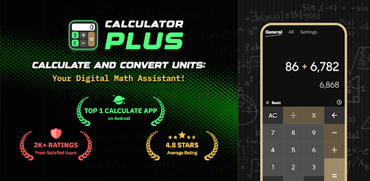 Calculator Plus: Unit Convert