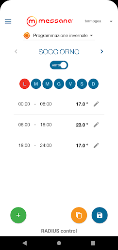 Messana Radius Control Screen 3