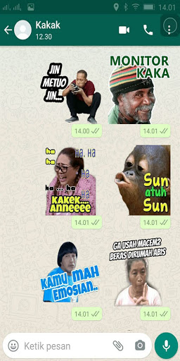Kumpulan Stiker WAStickerApps Screen 2
