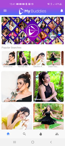Android application My Buddies screenshort