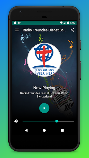 Android application Radio Freundes Dienst Schweiz screenshort