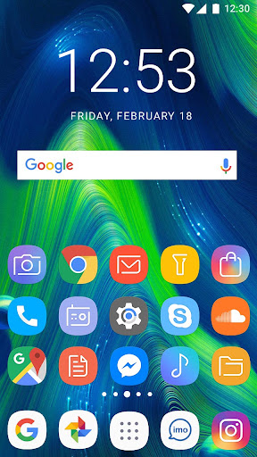 Theme of Samsung Galaxy S24+ Screen 3