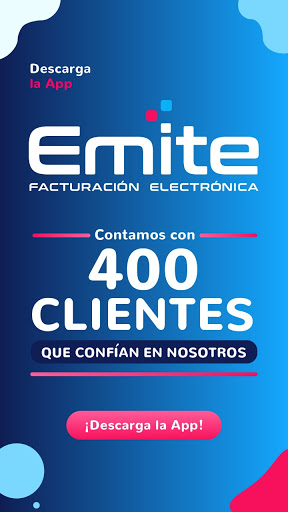 Android application Emite Facturación Electrónica screenshort