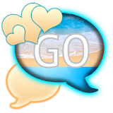 GO SMS - Beach Love SMS icon
