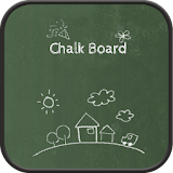 Chalk Board GO sms theme icon