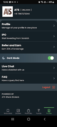 Android application Pocket by ATS screenshort