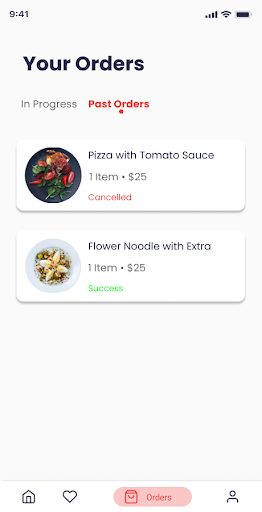Flutter Food Shop UI Kit Screen 3