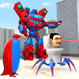 Toilet Monster Robot Games icon