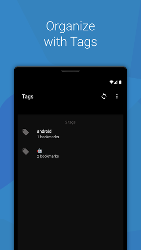Bookmarks for Nextcloud Screen 2
