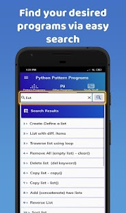 Python Pattern Programs Screenshot