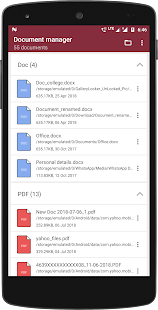 Document manager - Document organizer Captura de pantalla